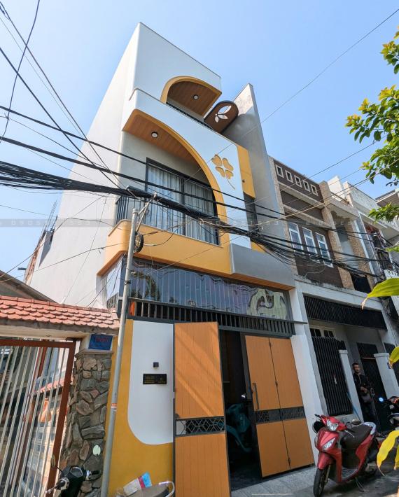 Thi công nhà 2,5 tầng tại Đà Nẵng - Thực tế giống bản vẽ trên 90%