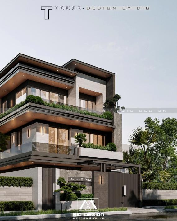 BIỆT THỰ HIỆN ĐẠI, NÂNG TẦM ĐẲNG CẤP SỐNG GIỮA LÒNG SÀI GÒN