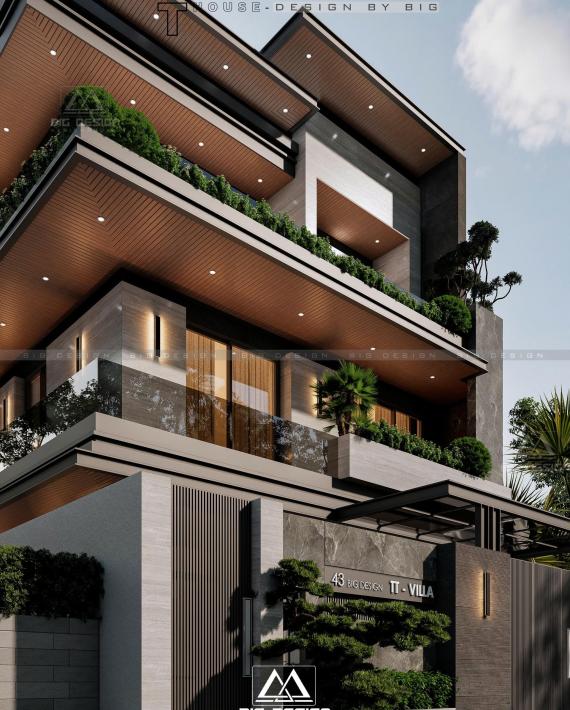 BIỆT THỰ HIỆN ĐẠI, NÂNG TẦM ĐẲNG CẤP SỐNG GIỮA LÒNG SÀI GÒN