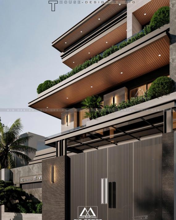 BIỆT THỰ HIỆN ĐẠI, NÂNG TẦM ĐẲNG CẤP SỐNG GIỮA LÒNG SÀI GÒN