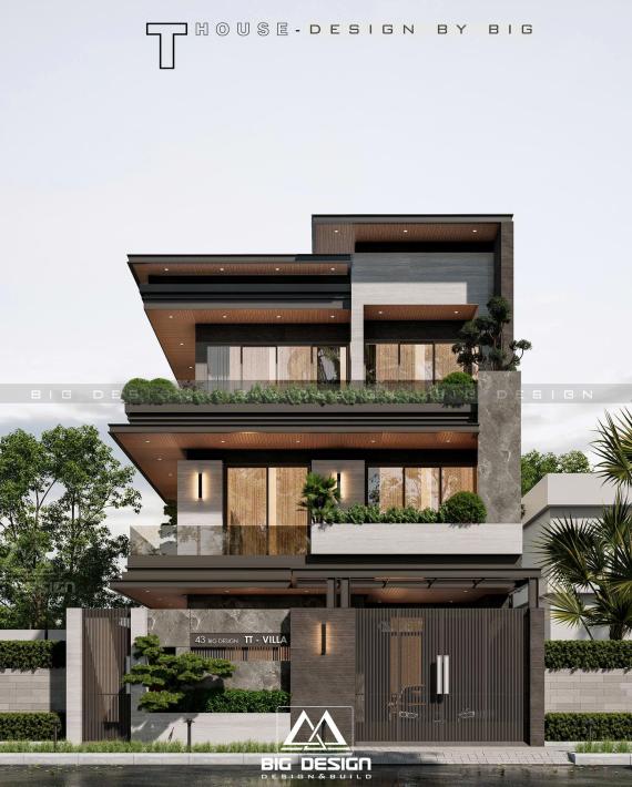 BIỆT THỰ HIỆN ĐẠI, NÂNG TẦM ĐẲNG CẤP SỐNG GIỮA LÒNG SÀI GÒN