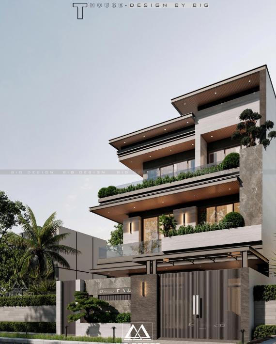BIỆT THỰ HIỆN ĐẠI, NÂNG TẦM ĐẲNG CẤP SỐNG GIỮA LÒNG SÀI GÒN